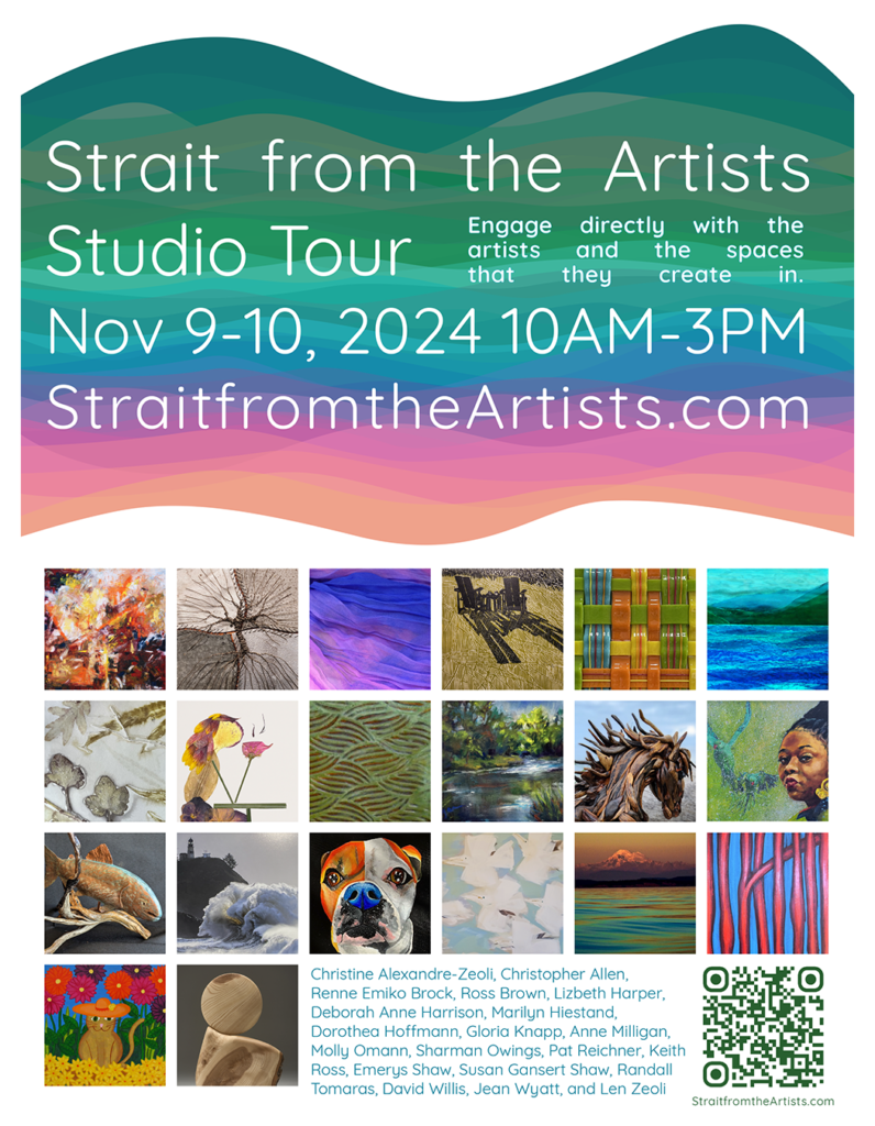 Strait from the Artists Logo with 20 artwork details